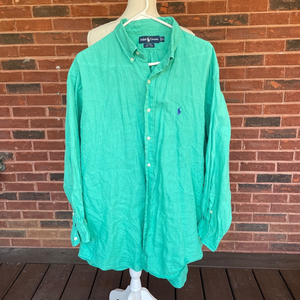 Ralph Lauren - 100% Linen Long Sleeve - XL